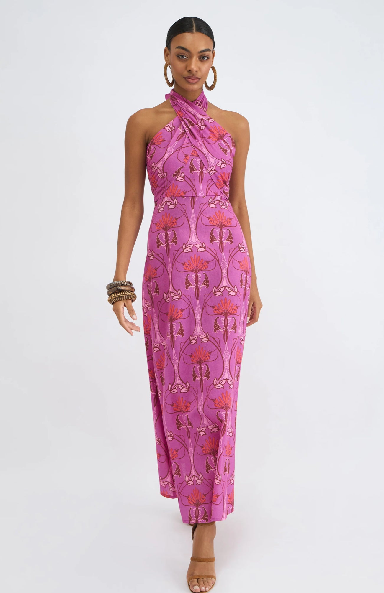 jules pink dress Jules Cutout Sequin Bodycon Mini Dress  Shop American Threads Online Pink / L