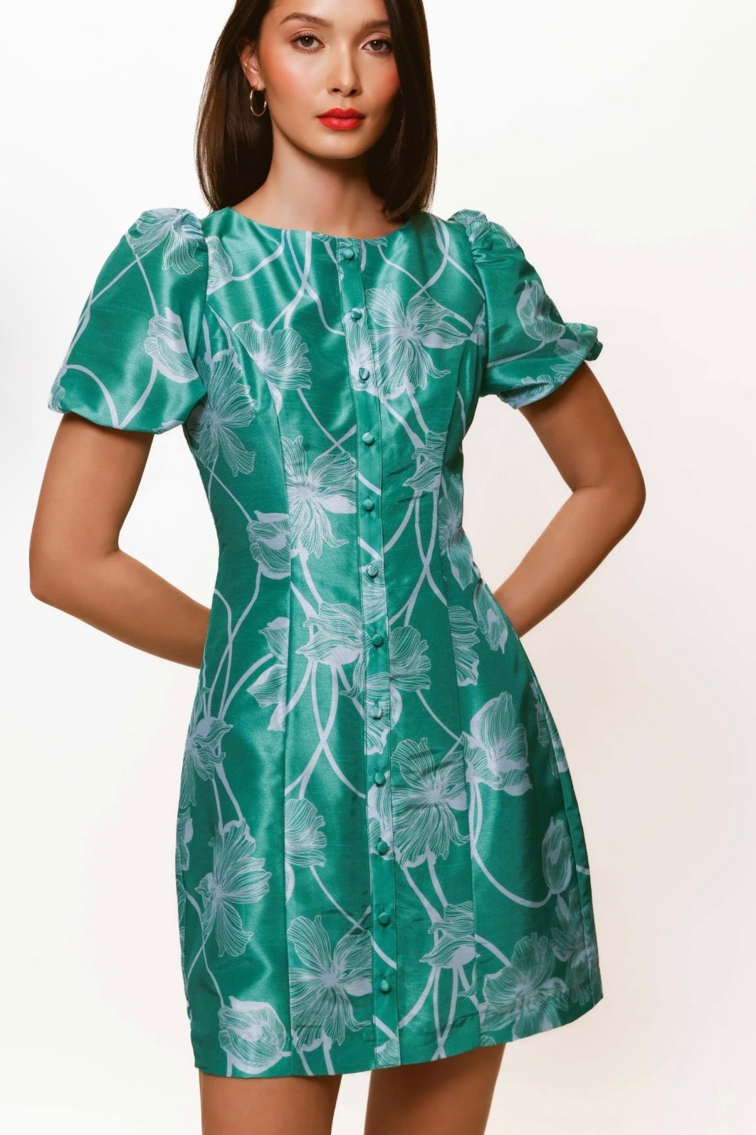 sachin and babi light blue dress Hutch Cove Dress Teal (L)