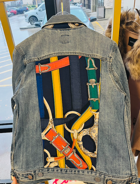 Denim designer jacket shop